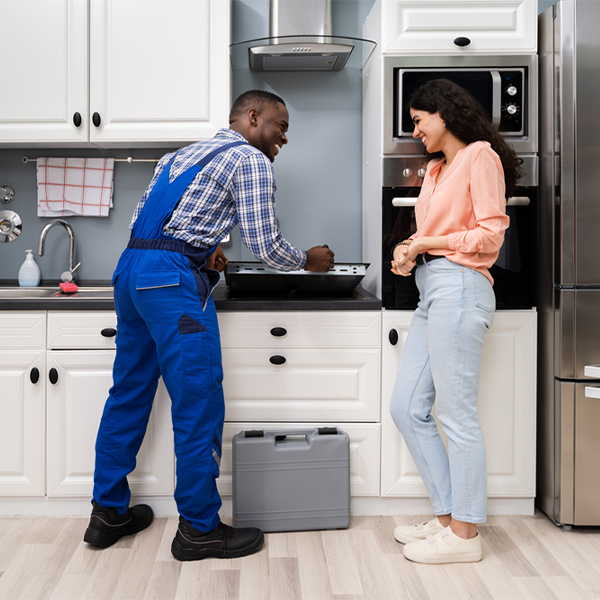 can you provide an estimate for cooktop repair before beginning any work in Arcadia NY